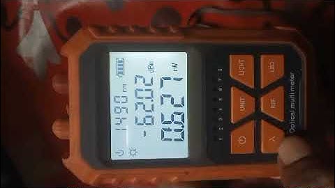 Optical Power Meter সঠিক মাপার নিয়ম জানুন ৷