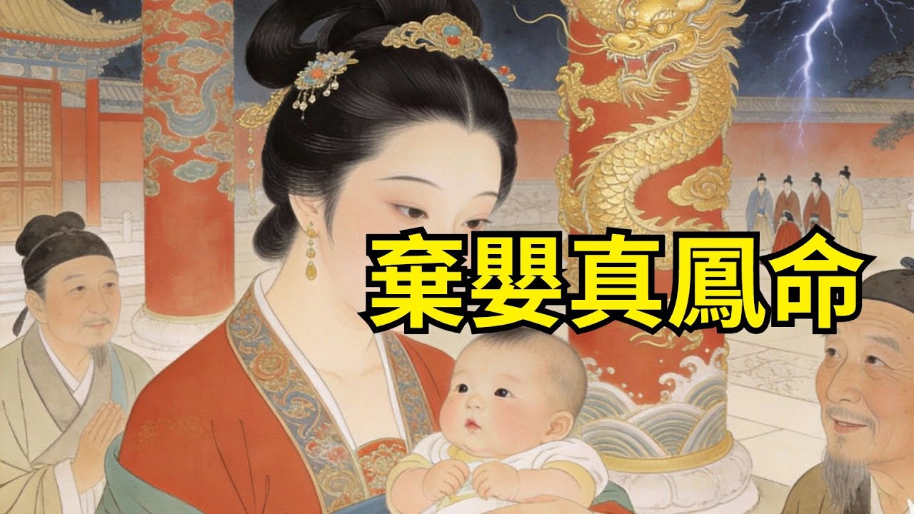 寡婦收養被棄女嬰，喂米湯養大十六年！及笄夜雷劈祠堂，金龍盤柱顯聖：此女乃前朝遺落的鳳凰公主！親生父母跪求認親，她冷笑轉身入道觀！
