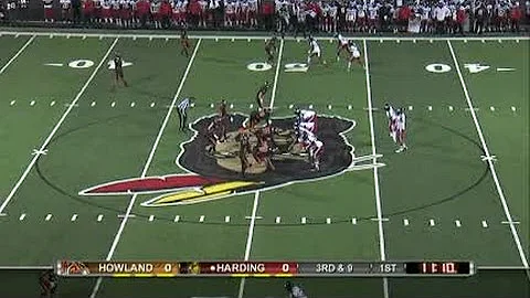 Bowden scores six TDs, Harding runs past Howland