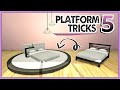 Functional Platforms Building Ideas Sims 4 | Rounded BED, Waterfall Fireplace & MORE | Tips & Tricks