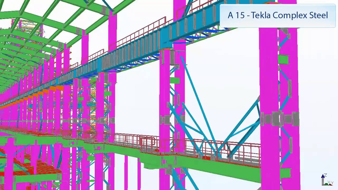 tekla structures Tekla India BIM Awards 2014 - A15 Tekla Complex Steel L&T Kolkatta JSPL Sinter Machine Bldg