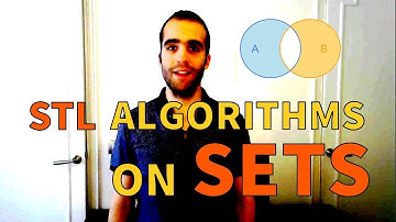 STL Algorithms on Sets