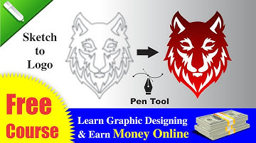 Graphic design tutorials for beginners || Pen tool || Graphic design full course || corel draw