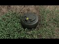 Terrible landmine with only ankle amputation m14 antipersonnel landmine