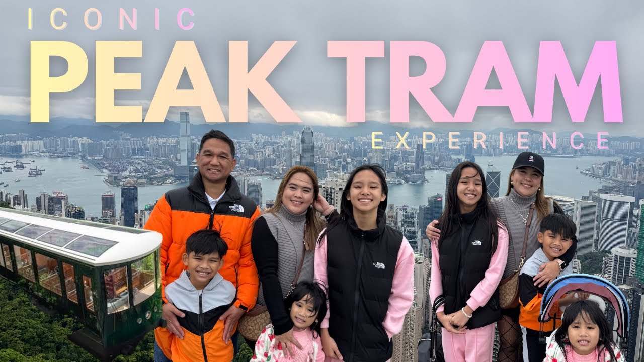 Iconic Peak Tram Experience | Best View In Hong Kong 🇭🇰