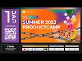 День 2 Зал 1 воскресенье 20 августа 2023 ProductCamp Summer 2023 #ProductCampSummer #ProductCamp