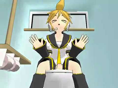 【第一回WC王座決定戦】レンきゅんとトイレ改修版【MikuMikuDance】