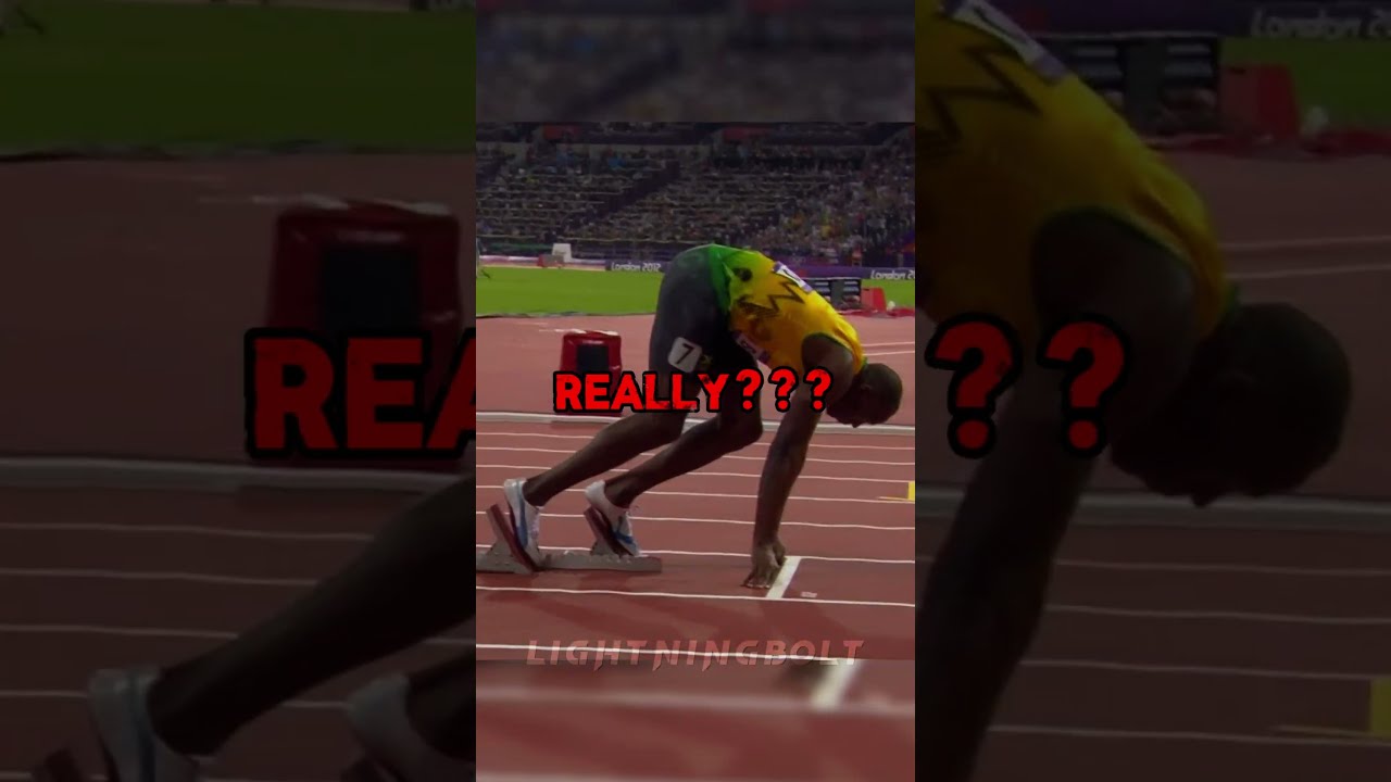  Usain Bolt S Start Is Awful Shorts Track Viralvideo Fyp