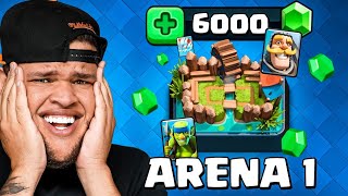 Clash Royale: COMPREI GEMAS E COMECEI UMA CONTA DO ZERO! ‹ EduKof Games ›