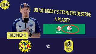 Club America vs Nashville SC Predicted 11 CONCACAF Champions Cup