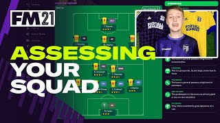 How To Assess Your Squad In Football Manager 2021  Fm21 Tutorial