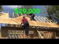 Time lapse 29000 salt box garage buildexcavation to roofing