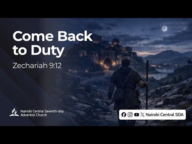 Thumbnail for Come Back to Duty | Pr. Geoffrey Waweru