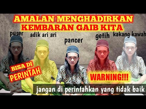 LANGKA!!! ajian sedulur papat limo pancer