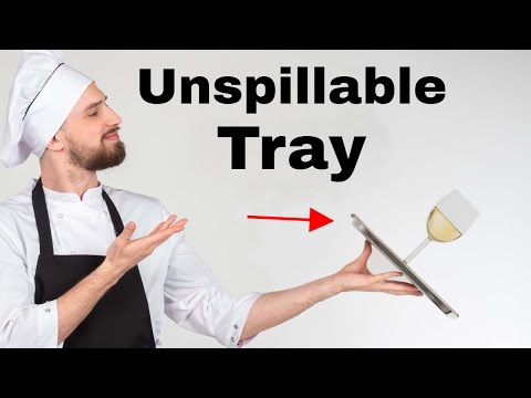 How Does the Unspillable Tray Work?