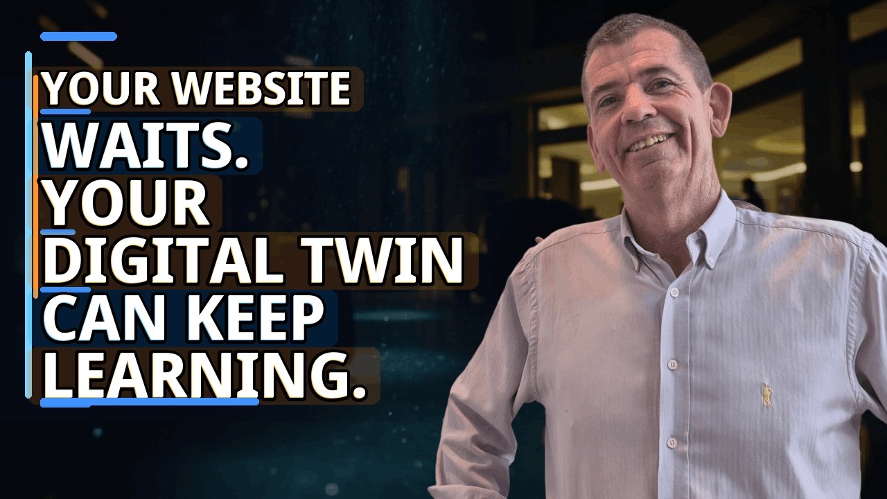 Your Website Waits. Your Digital Twin Can Keep Learning. Helping You Own The Conversation
