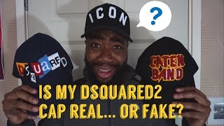 how to spot fake dsquared cap