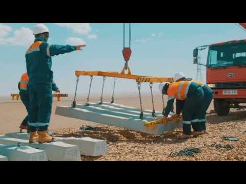 Construction Site Of China Coal Group S Steel Rails Turnouts And Railway Equipment