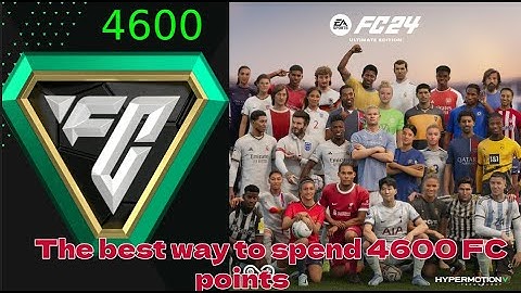 The BEST way to spend 4600  FC points in EAFC Ultimate Team