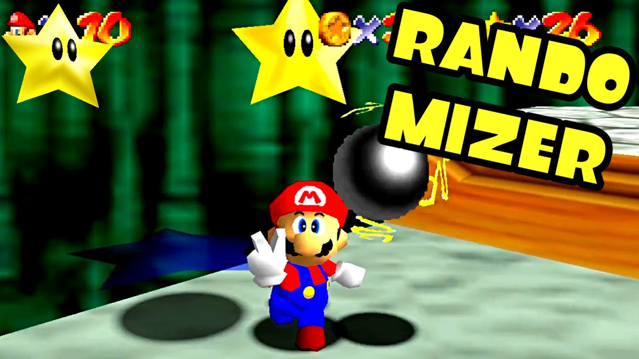 Super Mario 64 Randomizer 100% Walkthrough Random Seed F #84 - YouTube