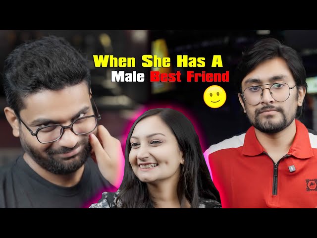 When She has a Male Best friend....| Liliput Farhan class=