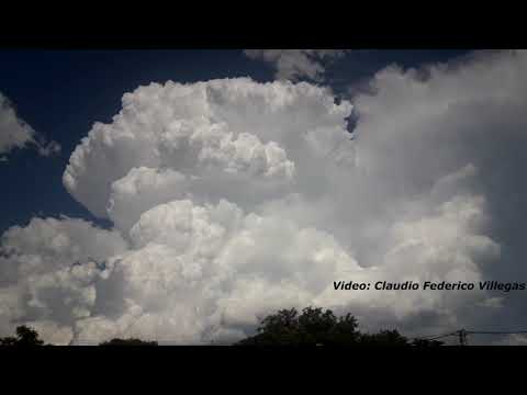 Time Lapse de una formación de una Cumulonimbus en San Luis Capital (Argentina) Full-HD