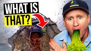 Sewer Odor in a MANSION! You WON'T Believe where it was coming from...Twin Plumbing