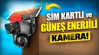 Sim Kartlı Ve Güneş Enerjili Güvenlik Kamerası Aldık, Denedik