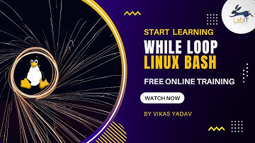 While loop in linux scripts |  Linux tutorial 2022 | Linux Masterclass