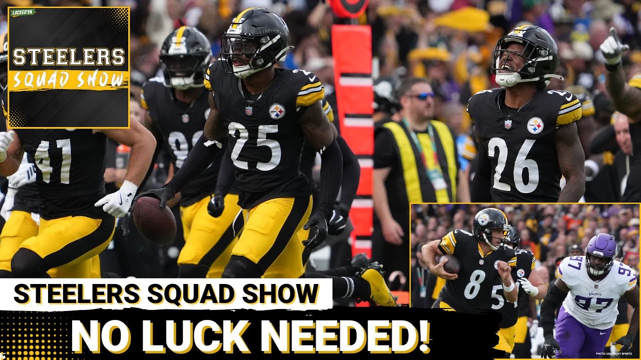 STEELERS SQUAD SHOW: Domination in IRELAND, Metcalf MANIA, Turnover KINGS, and SACK City!