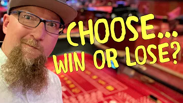 Choose The Way You Want To Win Or Lose Playing Craps?