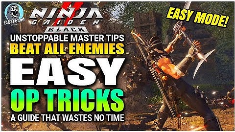 S TIER OP Combat Tips YOU MUST KNOW GUIDE | Ninja Gaiden 2 Black
