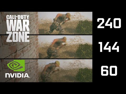 GeForce Powered High FPS Call of Duty: Warzone SLO-MO Video