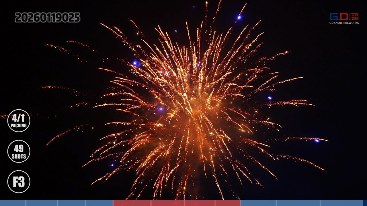 2026.01.19 NEW ITEMS - PART3 | SHAPE - I | GUANDU FIREWORKS