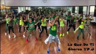 LO QUE DE TI - MARC ANTHONY | ZUMBA | SALSA | CHOREO BY YP.J