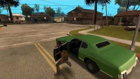 MTA:SA - Driving on moving objects