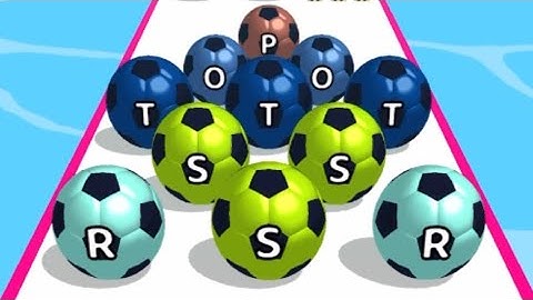 A Z Race Ball Run ( Level 101 ) - All Levels iOS Android 2048 Mobile Gameplay Walkthrough