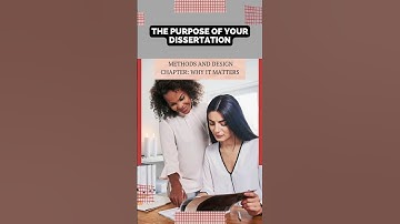 The Purpose of Your Dissertation Methods and Design Chapter: Why It Matters | WritersER.com
