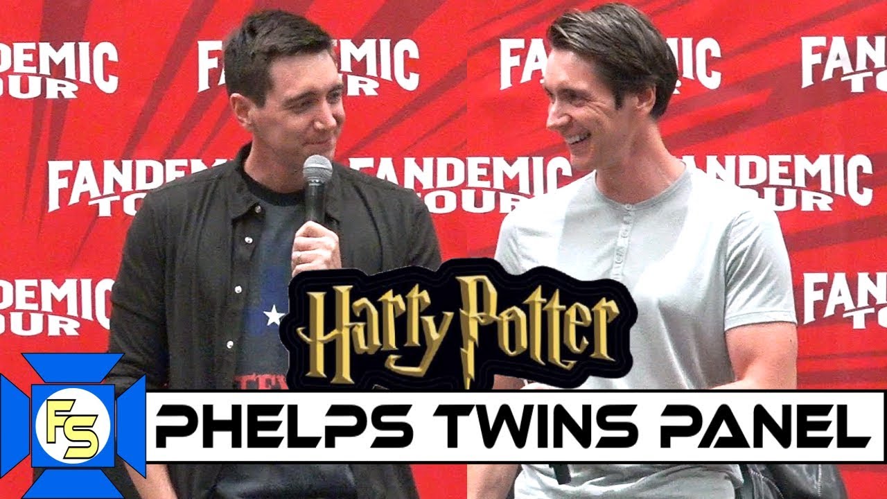 HARRY POTTER Phelps Twins Panel - Fandemic Tour Houston 2019