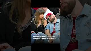 Travis Kelce DEFEATED After Cavs Loss! 📉 Taylor Swift Comforts Him! #Shorts #dbrown2821