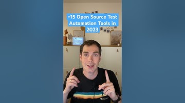 Open Source #TestAutomation Tools in 2023  #softwaretesting #testing
