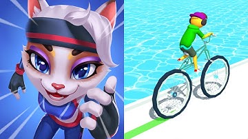 Runner Heroes VS Big Bike - All Levels Gameplay Android,ios (Part 13)