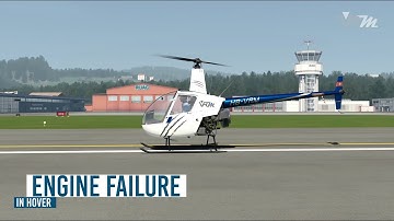 Engine failure in hover