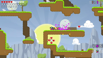 Teeworlds | Vanilla Gameplay #1 - gambit vs rqza