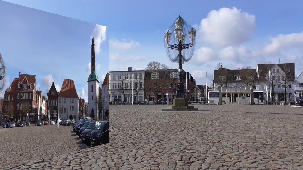 Glückstadt an der Elbe im Kreis Steinburg in Schleswig-Holstein