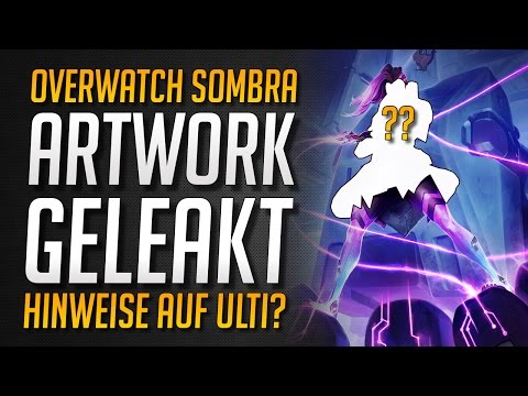 Overwatch | Neues Sombra Artwork Leaked! Hinweise auf Ulti? ★ Overwatch Deutsch