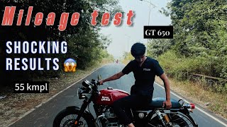 Mileage test of GT 650 shocking results#gt650 #rider #motovlog #royalenfield #trending