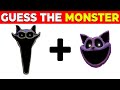 Guess the monster by emoji and voice  poppy playtime chapter 3 character  smiling critters