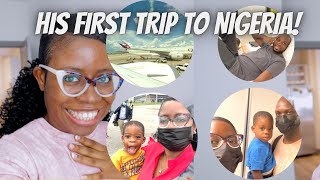 SURPRISE!! TRAVEL WITH US TO NIGERIA!!! + Our Son's First Trip To Nigeria!