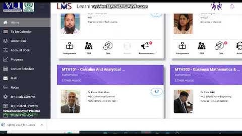 how to upload assignment in vu ,how handle lms,assignment  upload, for vu students